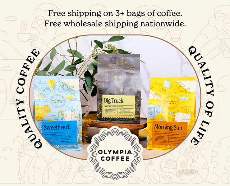 banner advertising olympia coffee free shiping for wholesale nationwide quality coffee and quality of life