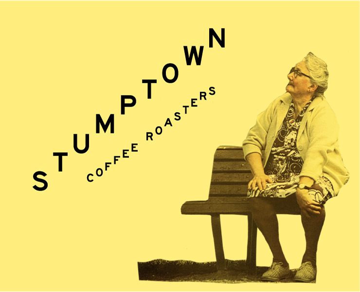 banner advertising stumptown coffee roasters