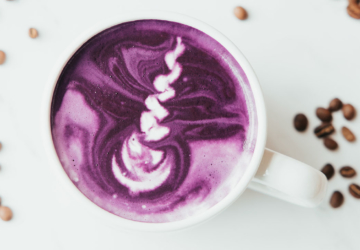 ube latte on the menu sprudge 1